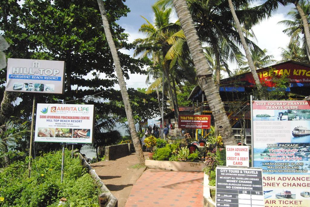 Hill Top Ayurvedic Beach Resort Varkala Eksteriør bilde